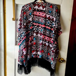 Fringe Kimono